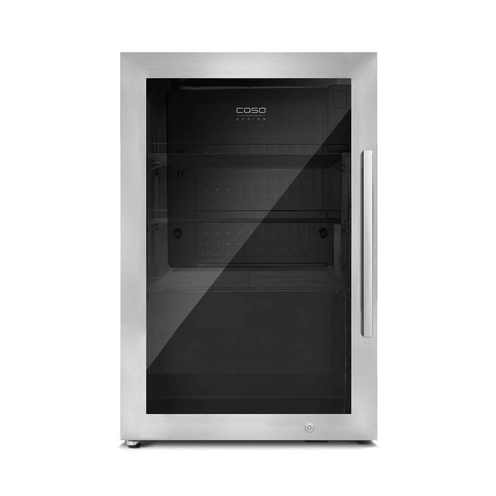 Caso Design Indoor & Outdoor Drinks Cooler Refridgerator, Stainless Steel, Left-Hand Door