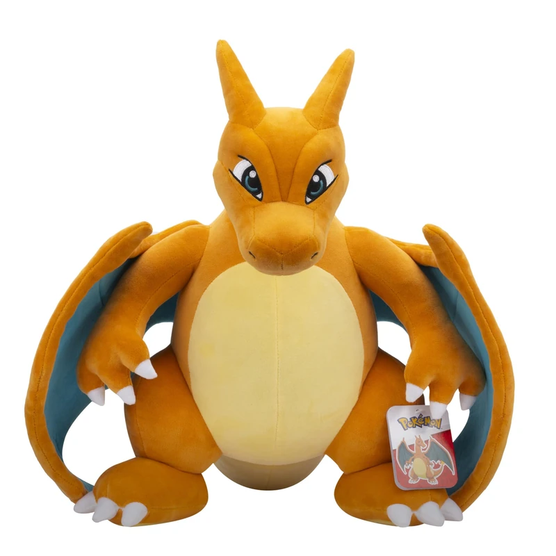 Pokémon PKW3681-60cm Plush - Glurak, Official Plush