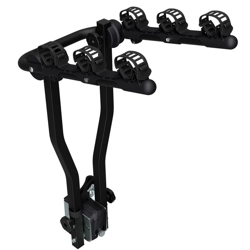 Peruzzo Arezzo Tow Ball Cycle Carrier, Black, 3 Bikes