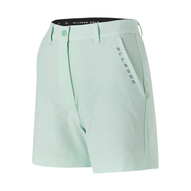 Ellesse Women's FAYIA Golf Shorts, Light Green, UK 14