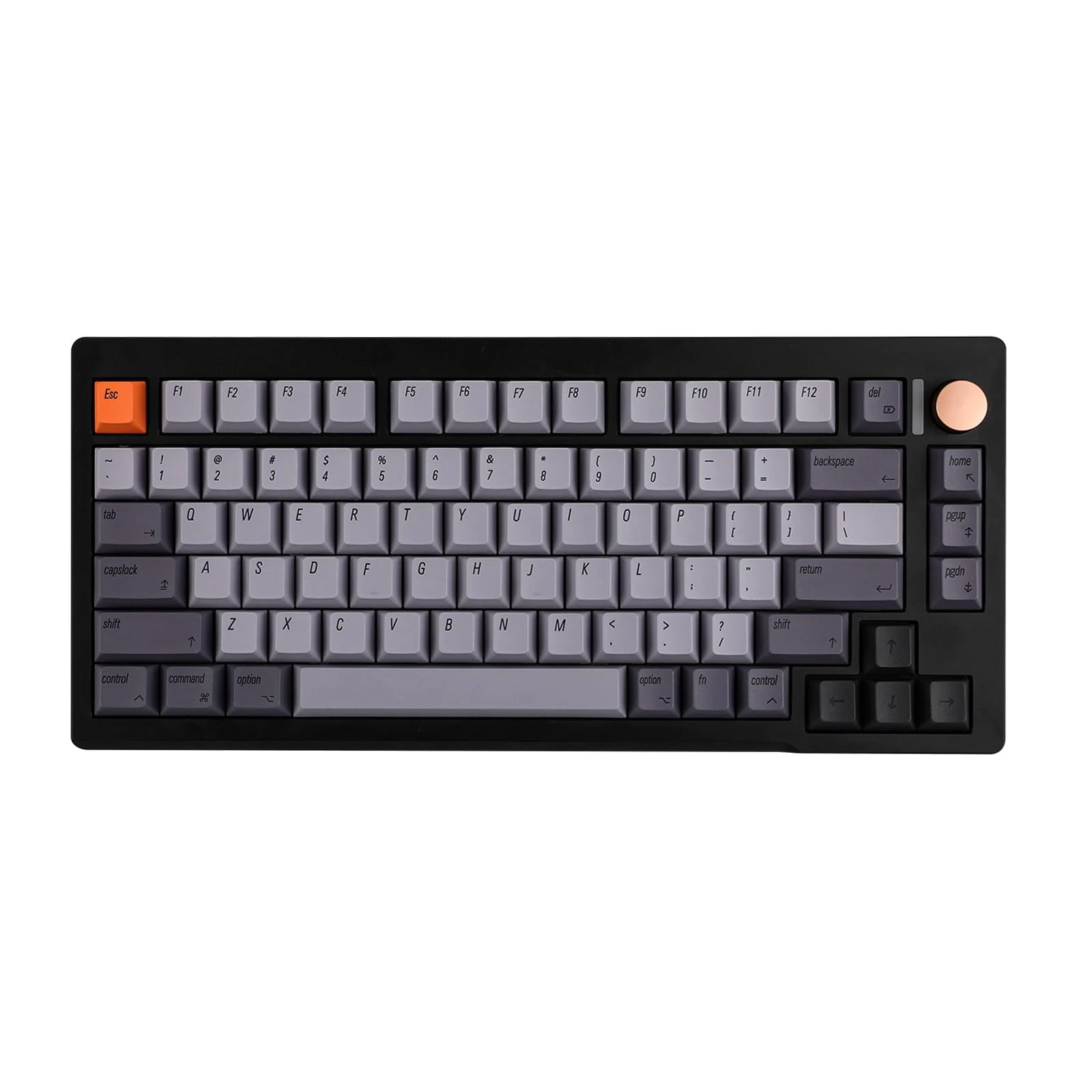 MechLands CIDOO C75 75% Rapid Trigger Gaming Keyboard with 4-Layer Padding, Wired Aluminum Keyboard with Dynamic Keystrokes, Hall Effect Magnetic Switch, RGB for Win/Mac (Black)