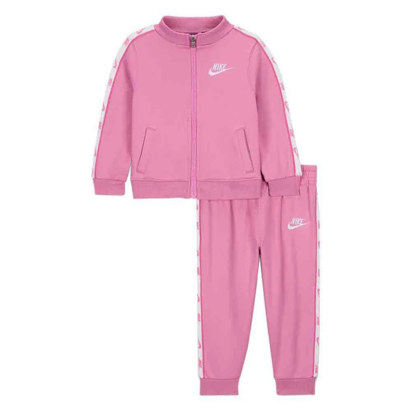 Nike Kids Full Zip With Logo Tap Set, Magic Flamingo, 5/6 Years