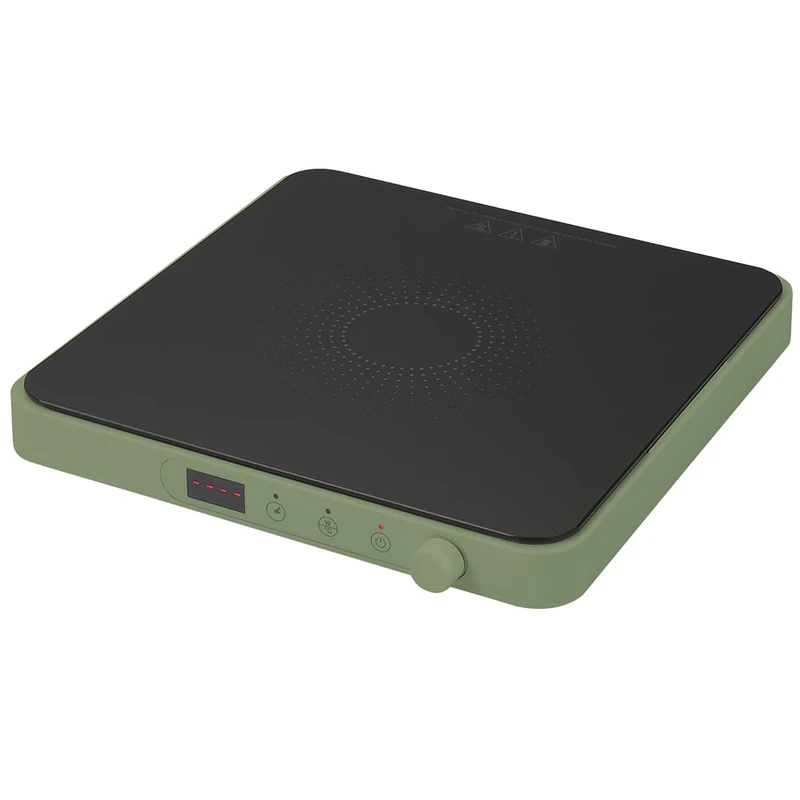 Toganan Iridea, Induction Hob, 200-2000W, Glass-Plastic Sage Green