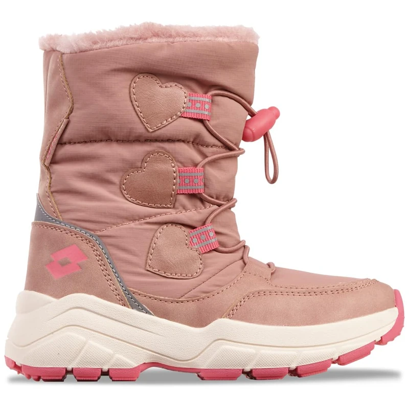 LOTTO Girls' Traleika Tex K Half Length Boots, Rose Pink, 2 UK