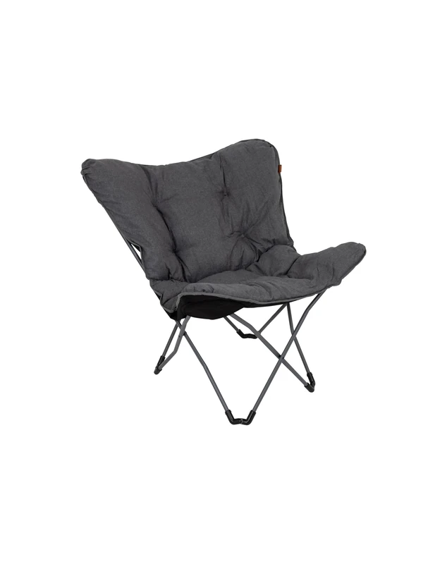 BO-Camp BC UO Silla Mariposa Redbridge L gr for Camping and Outdoors, with Lightweight Format, Easy Daily Camping