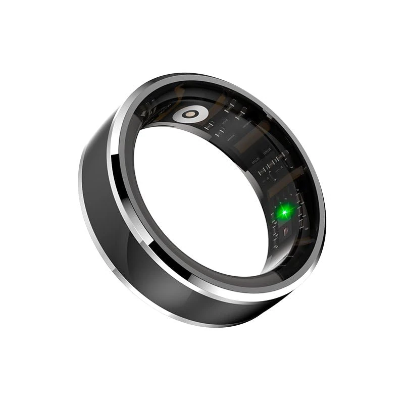 Cool Smart Ring Health + Powerbank Base - 20mm Black/Silver