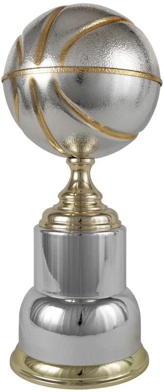 Art-Trophies AT14753 Sports Trophy, Adults Unisex, Silver/Gold, 38 cm