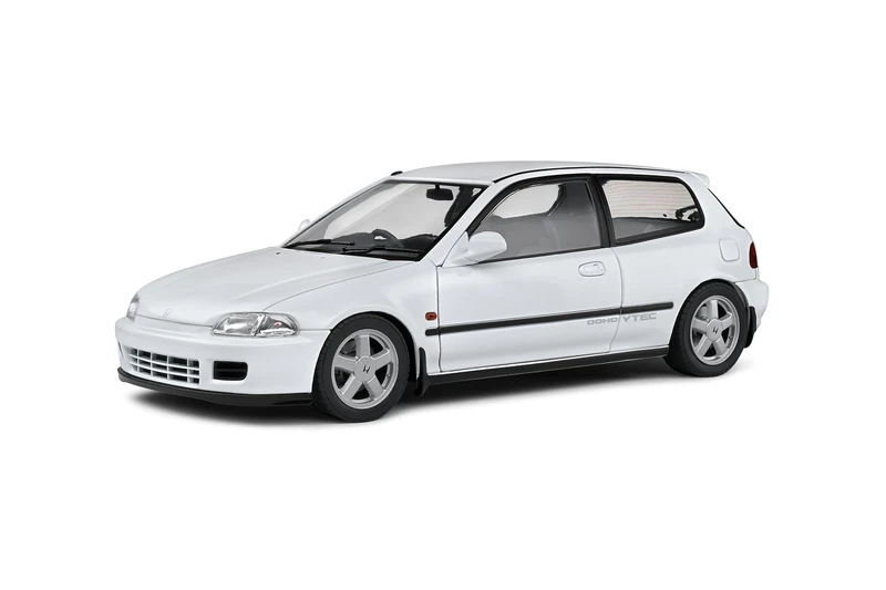 Solido 1:18 Honda Civic (EG6) 1991 White - Die-cast Model
