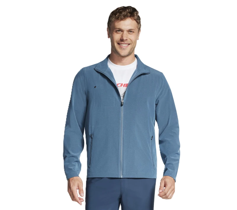 Skechers Men's The Go Walk Everywhere FZ Jacket Blue XL