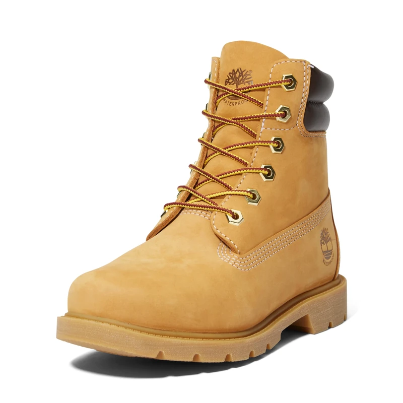 Timberland Women's Linden Woods Waterproof 6 Inch Boot, Wheat, 8 UK