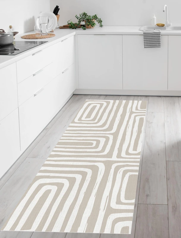 VINILIKO Vinyl Rug, Printed, Multicolor, 133x200 cm - Image 1