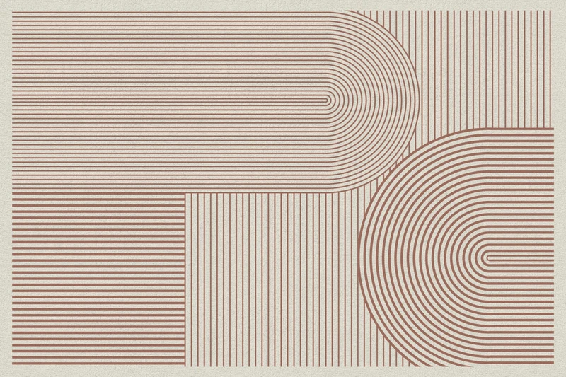 VINILIKO Vinyl Rug, Printed, Multicolour, 160x240 cm - Image 1