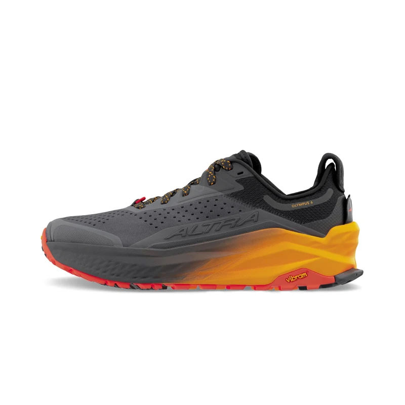 Altra Olympus 6 Trail Running Shoes - SS25 Black Orange