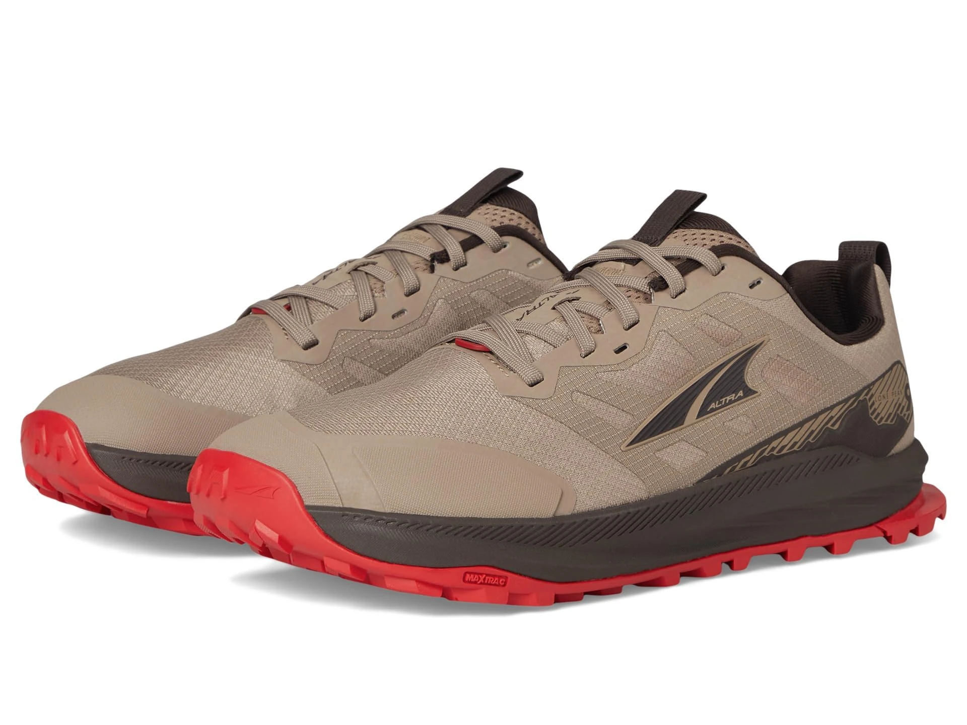 ALTRA Men's AL0A85PG Lone Peak 9 Trail Running Shoe, Brown, 8