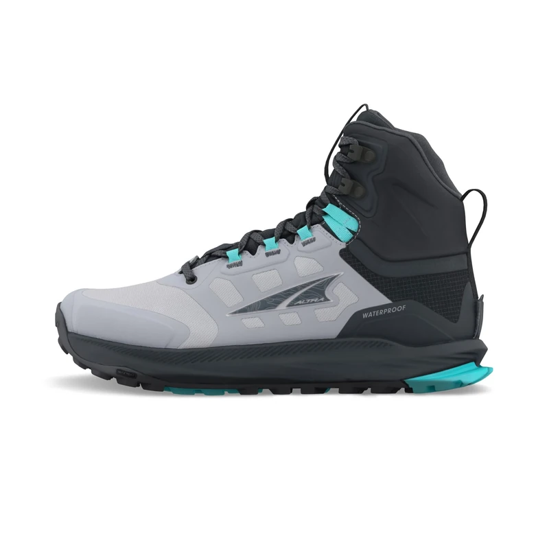 ALTRA Women's AL0A85PU Lone Peak 9 Waterproof Mid Hiking Shoe, Black, 6