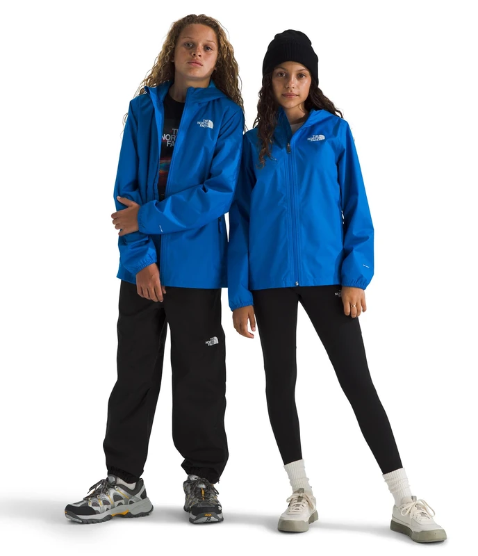 The North Face NF0A8B7ZT4S TEEN ZIPLINE RAIN JACKET Jacket Unisex HERO BLUE Size XXL - Image 1