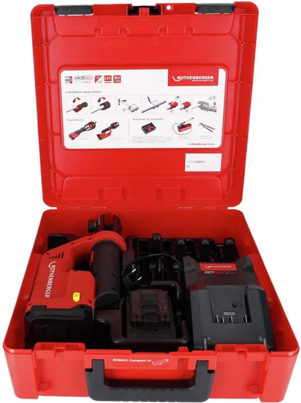 ROTHENBERGER Versatile Maintenance Tool for Precision Engineers to Create Permanent Bonds with Reinforced Construction