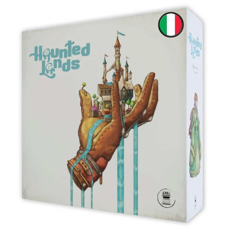 Ludus Magnus Studio Haunted Lands Board Game 14+ Years, 2-4 Players, Italian Edition