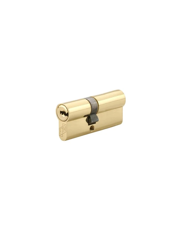 THIRARD 00032113 Cylindre Double Entry Lock FTH 6G, 30x40mm, Brass Cylinder, Picking, Drilling and Removal Protection, 3 Reversible Flat Keys, 30x40 mm