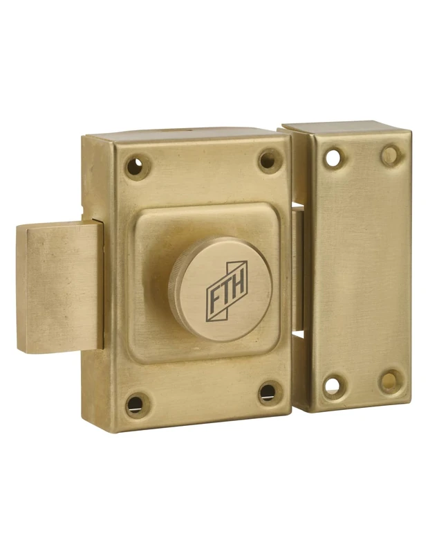 FTH 00012110 Verrous 1, Brass, 40 mm