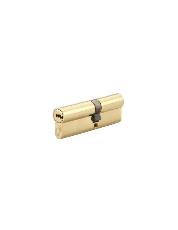 THIRARD 00092113 Cylindre Double Entry Lock FTH 6G, 35x45mm, Brass Cylinder, Picking, Drilling and Removal Protection, 3 Reversible Flat Keys, 35x45 mm