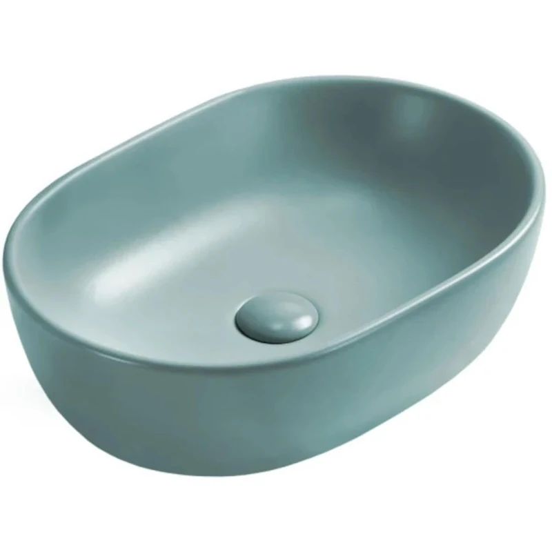 Mexen Bathroom Sink with a Single Bowl Viki - Green Light matt – 21054848