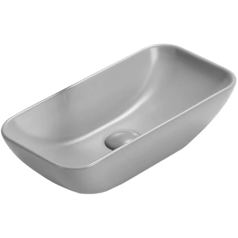 Mexen Bathroom Sink with a Single Bowl Klara - Light Grey matt – 21564661