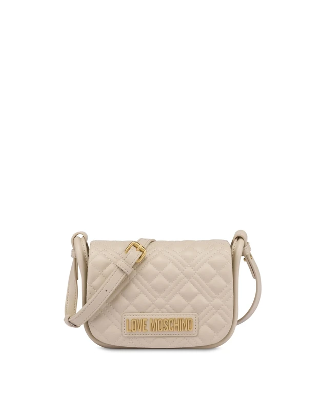 Love Moschino Women Jc4139pp1mla0110 Shoulder Bag, Ivory (RAL 1013), 20X14X8