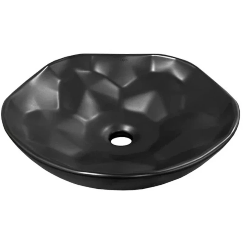 Mexen Bathroom Sink with a Single Bowl Nicea - Black matt – 21754185