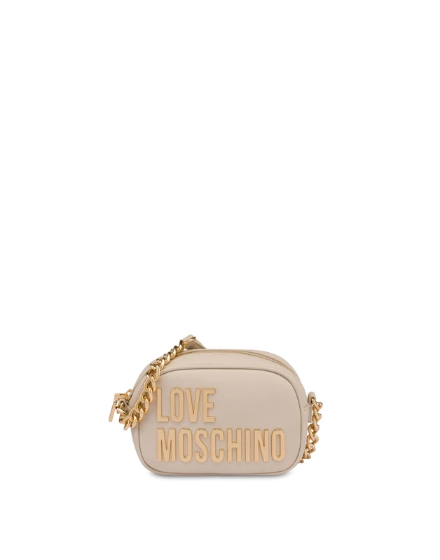 Love Moschino Women Jc4026pp1mkd0110 Shoulder Bag, Ivory (RAL 1013), 17X12X7