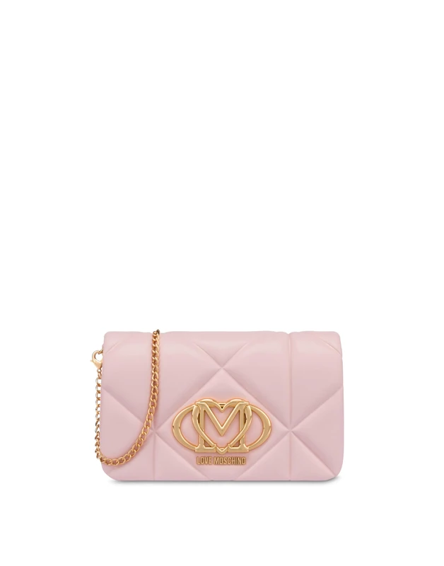 Love Moschino Women Jc4043pp1mlc0601 Shoulder Bag, Powder, 23X14X5