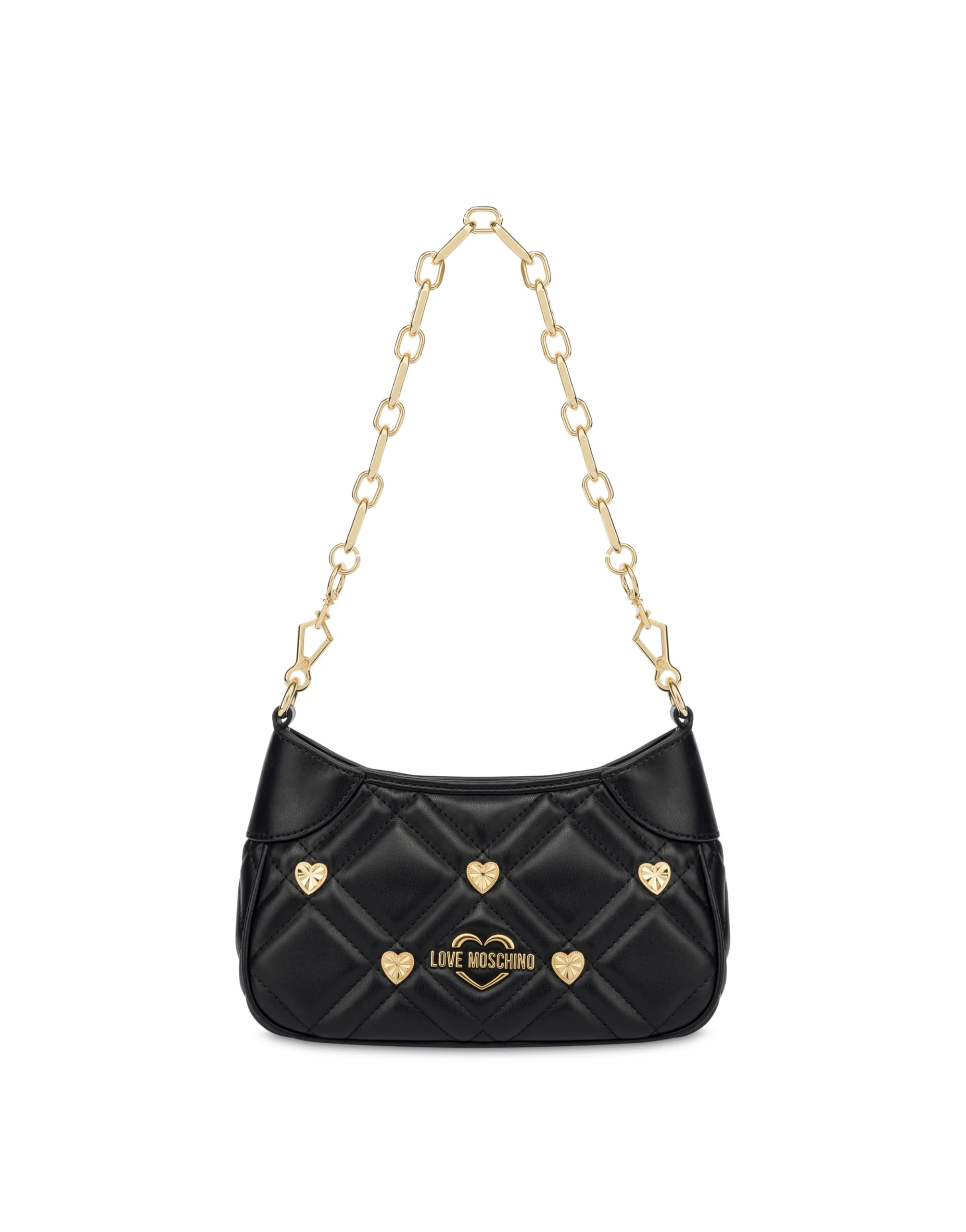 Love Moschino Women Jc4121pp1mli0000 Shoulder Bag, Black, 22X14X6