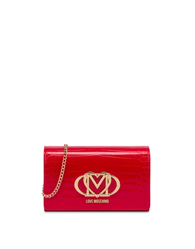Love Moschino Women Jc4047pp1mle150a Shoulder Bag, red, 22X14X6