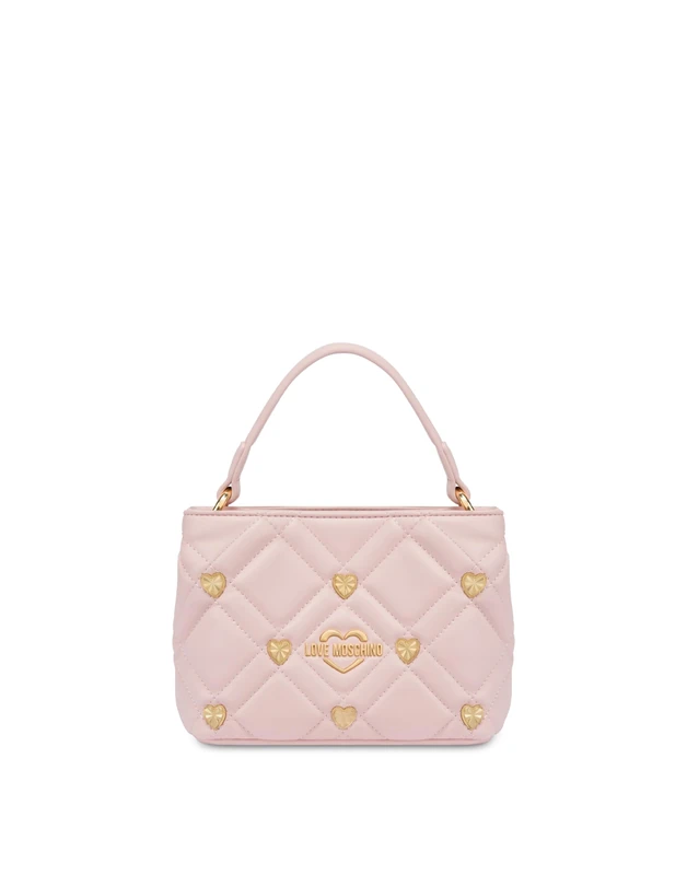 Love Moschino Women's Jc4122pp1mli0601 Handmade, Powder, 19X14X11