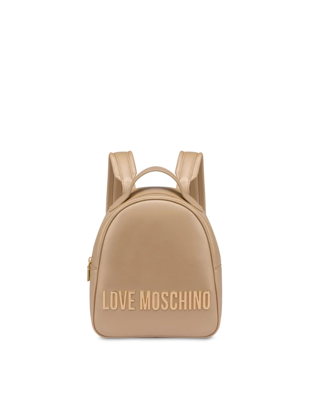 Love Moschino JC4197PP1MKD196A Women's Gold Metallic Backpack
