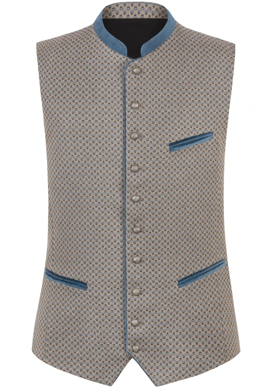 Stockerpoint Stanley Costume Vest, smoke blue, 56