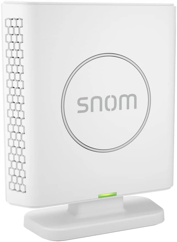 Snom M6 IP DECT Repeater – Extends the range of your mobile phone or fixed wireless DECT multicellular, up to 5 simultaneous calls, HD sound