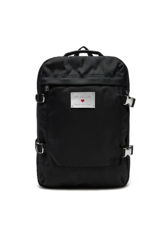 Love Moschino Jc4200pp1mln100a Black Nylon Backpack - Medium