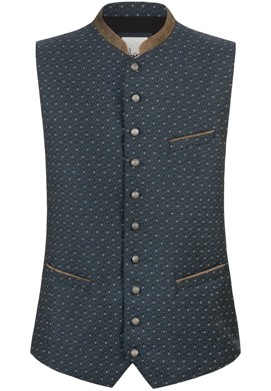 Stockerpoint Men's Hudson Costume Vest, blue, 36