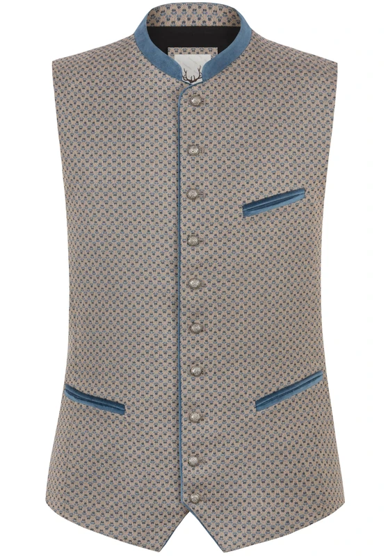 Stockerpoint Stanley Costume Vest, smoke blue, 48