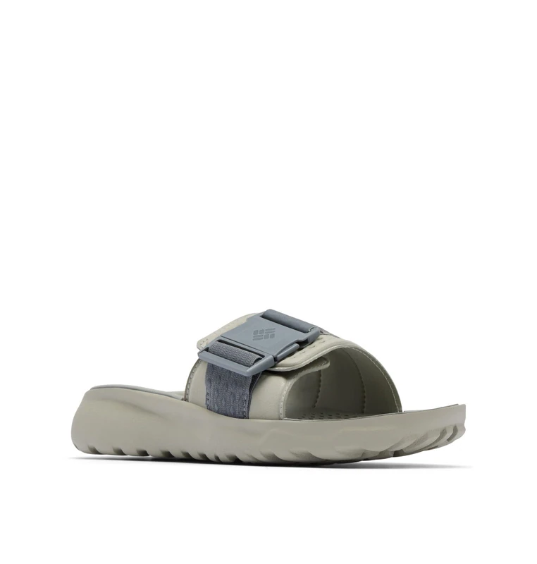 Columbia Women's Peakfreak Roam Slide, Sports and Outdoor Sandals, Grey Green/Ti Grey Steel, 6