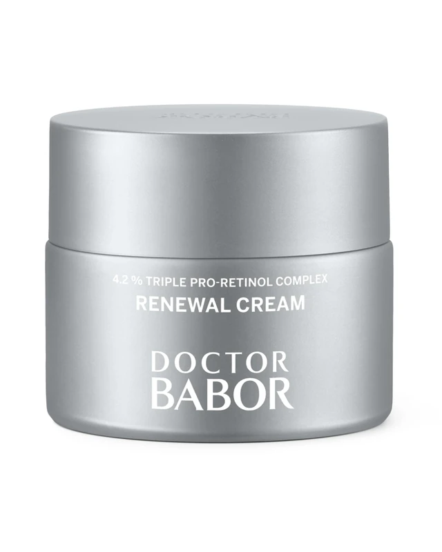DOCTOR BABOR Renewal Cream | Regenerating anti-ageing and anti-pigmentation face cream with pro-retinol complex | For radiant, rejuvenated skin | Refines the complexion | Vegan | 50ml