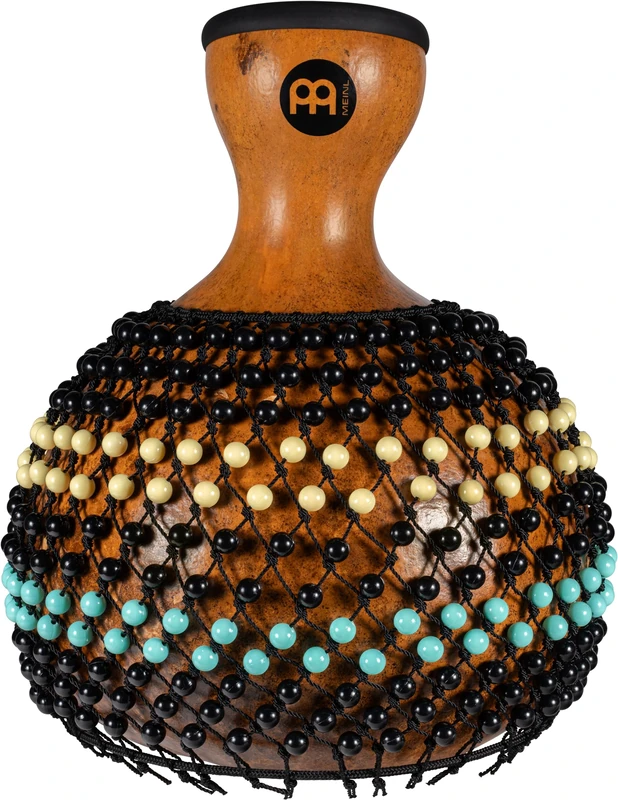 Meinl Percussion Traditional Shekere Instrument - Instrument with Bead Net - Adjustable - Gourd, Natural (SHK)