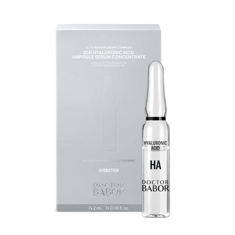 BABOR 10D Hyaluronic Acid Ampoule Serum Concentrate, 2 ml x 7