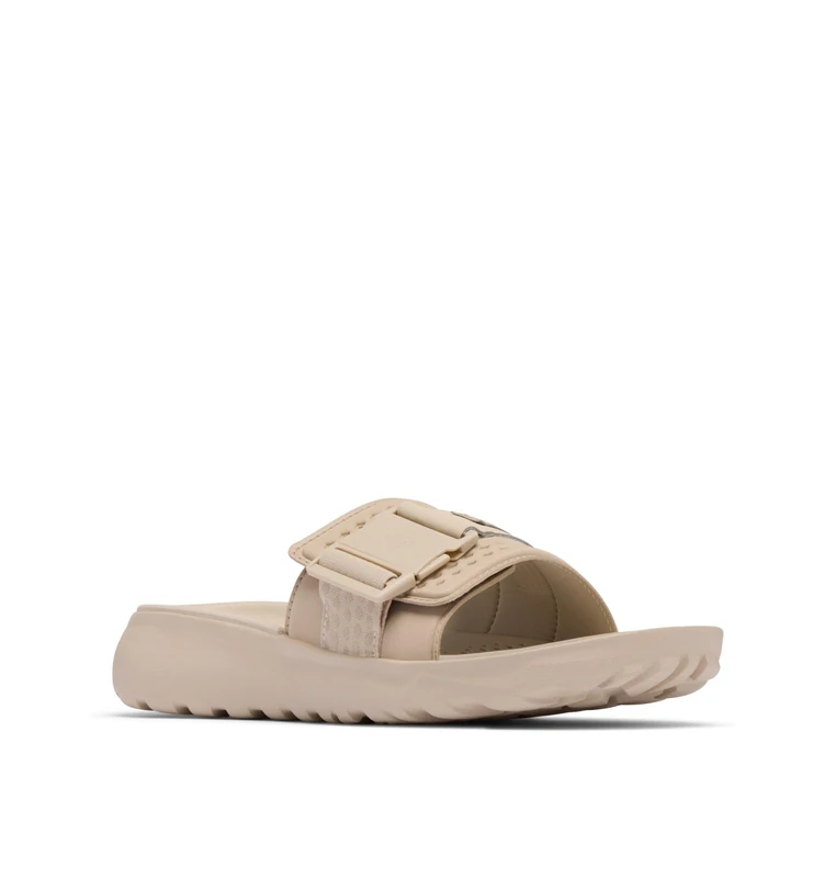 Columbia Men's Peakfreak Roam Slide, Sports and Outdoor Sandals, Light Clay/Dark Stone, 6