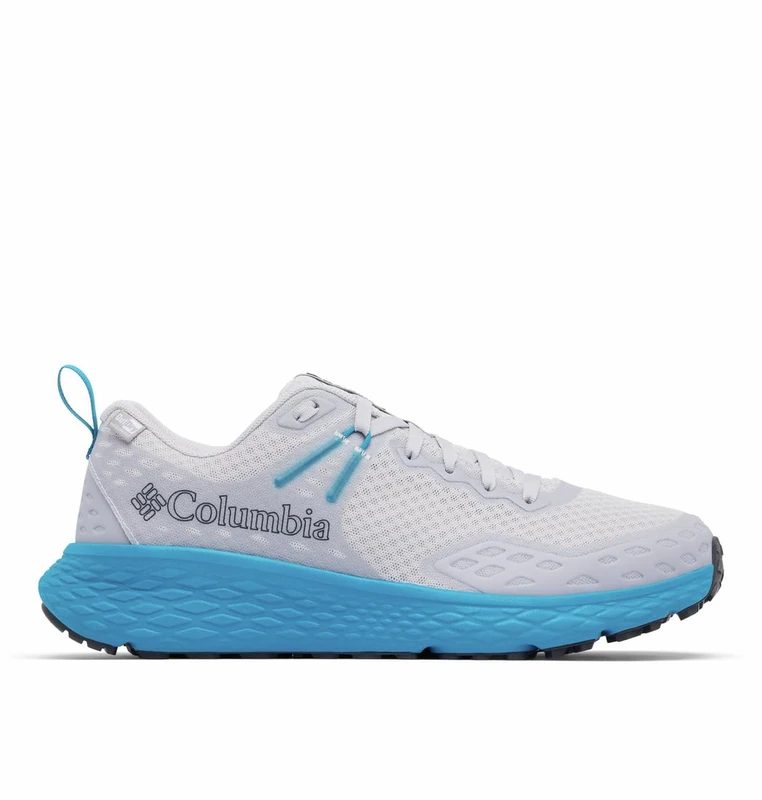 Columbia Men's Konos TRS Outdry Running Shoe, Cumulus Grey/Blue Echo, 7.5 UK