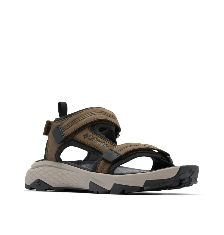 Columbia Men's Peakfreak Rush Sandal Lea Sport, Cordovan/Pebble, 6 UK