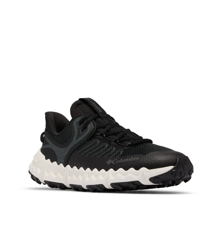 Columbia Women's Voyager FLX, Winter Sneakers, Black/Sea Salt, 9