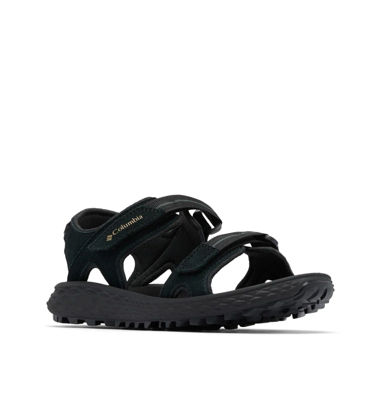 Columbia Women's Konos Hiker 2-Strap, Sports and Outdoor Sandals, Black/Grill, 5