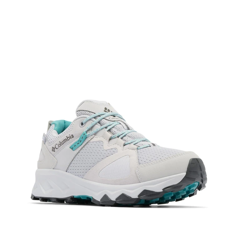 Columbia Women's Peakfreak Hera Outdry Hiking Shoe, Cumulus Grey/Teal, 8 UK